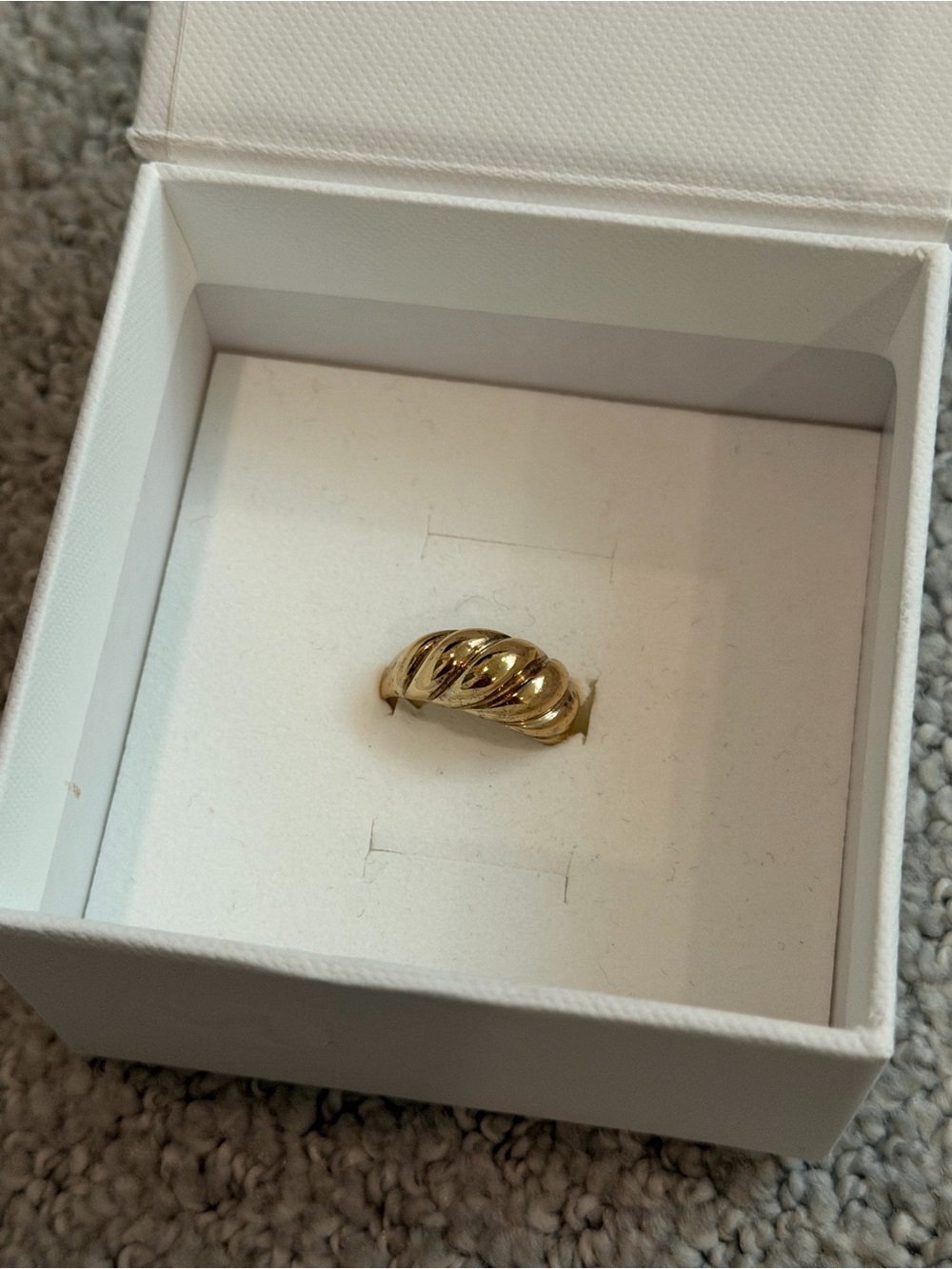 Mejuri Croissant Ring Size 7